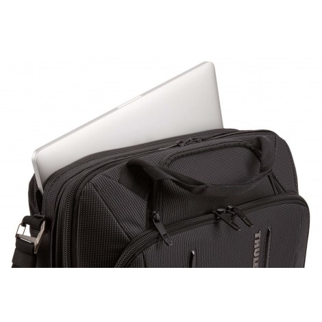 Thule | Fits up to size 15.6 "" | Crossover 2 | C2LB-116 | Messenger - Briefcase | Black | Shoulder strap - 6